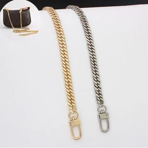 60/100 cm zilver goud 10 mm metalen kettingen schouderbanden voor kleine handtassen portemonnees tassen riem vervanging DIY handvat accessoires 240115