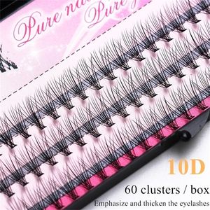 60 Clustersbox Cluster Lashes Individuele Extension Weven Bets Professional Makeup False Eypens 220623