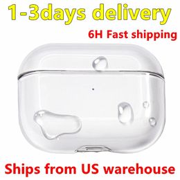 60 Holesale voor Pro 2 Air Pods 3 Max oortelefoons Airpod Bluetooth -hoofdtelefoonaccessoires Solid Silicone Cute Beschermende Cover Apple Wireless Charging CA 361