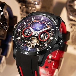 60 NET RED MARK HUAFEI Fashion Metal Metal Tourbillon Mechanical Watch 47