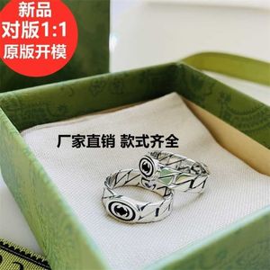 60% de réduction bijoux de créateur bracelet collier chaîne de corde de cheval émail noir hommes femmes même style amoureux ins anneau large