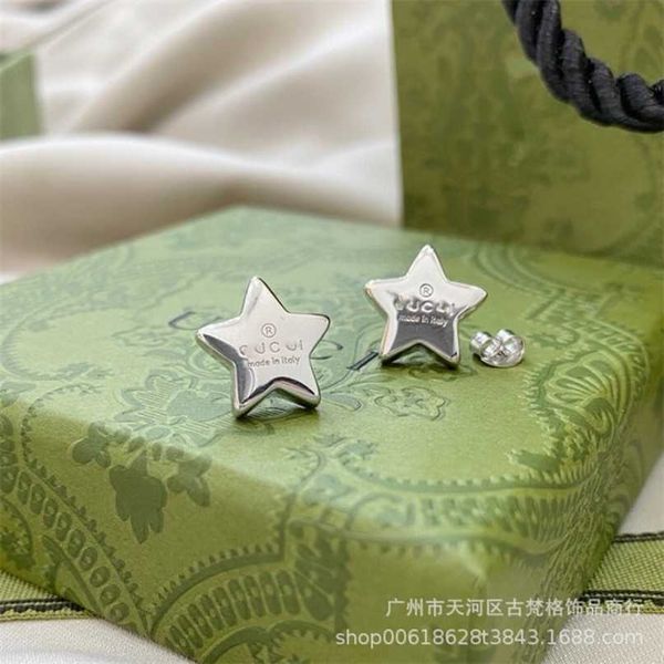 60% de réduction bijoux de créateur bracelet collier bague Ancien motif étoile à cinq branches tendance simple femmes Boucles d'oreilles cadeau Saint Valentin