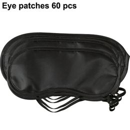 60 stuks ooglapjes el kamers wegwerp slaapmasker blinddoek voor ogen luchtvaart oogmasker shading slapen oogmasker groothandel 240127