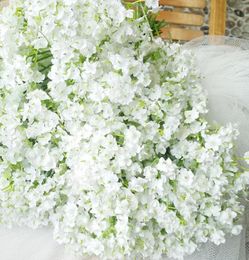 60 PCsLot Kunstmatige Stof Bloem Gypsophila Baby Adem Boeket Voor Thuis Woonkamer Bruiloft Decoratie5559171