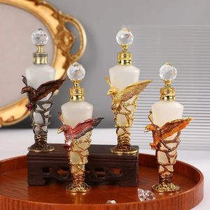 Bouteille de parfum en verre vide Vintage 60X25ml, avec alliage de Zinc et métal, flacons de parfum décoratifs en forme d'aigle puissant, rechargeables