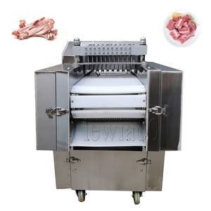 600-750 kg / h Machine de coupe de viande commerciale Automatique Congelé Machine de coupe de viande de viande de viande de viande de viande de viande et de coupe osseuse
