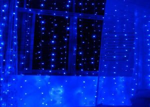600 bulbes LED 6m3m Lights Curtain Christmas Ornement Lightfair Mariage Flash LED LIGHTES COLORES EMPLAPIER LED LED LIGNE LEMPORTIF L2802802