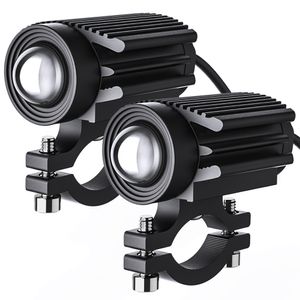 Lampe de travail pour motos, 6000K/3000K 6000LM, projecteur externe, lampe auxiliaire, phare étanche pour voiture tout-terrain 4x4, ATV