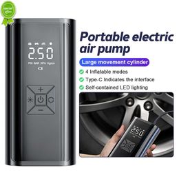 Pompe de gonflage de pneus 6000mAh, double affichage, compresseur d'air Portable pour voiture, 150 PSI, compresseur d'air pour voiture, moto, Bic