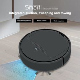 6000pa Smart Robot Aspirateur USB Charge 3In1Smart Sweeping Spray Sweeper Floor Dry Wet Nettoying 1200mAh 240506