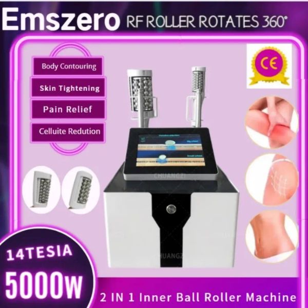 6000W Portable EMSzero RF Équipement Muscle Stimulator Roller HI-EMT / Neo / Body Éliminer EMSzero Sculpting Beauty Machine Pour CE
