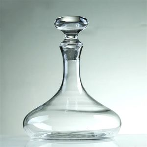 Carafe à vin en verre cristal sans plomb, cœur créatif de 600 à 1700ml, récipient à whisky Linlang, Pot personnalisé, cadeau 240111