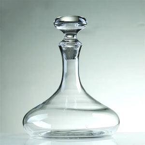 Carafe à vin en verre cristal sans plomb, cœur créatif de 600 à 1700ml, récipient à whisky Linlang, Pot personnalisé, cadeau 240122