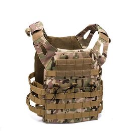 600D Hunting Tactical Vest Militair Molle Plate Magazine Airsoft Paintball CS Outdoor Beschermingsgewicht Vest 240507