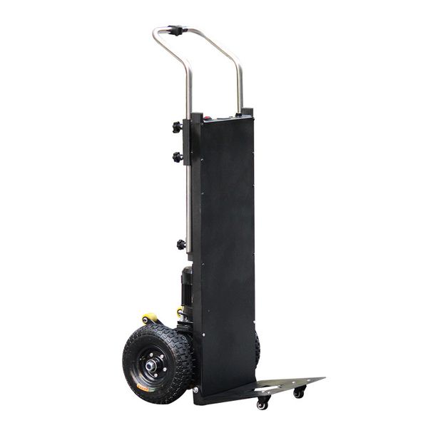 300kg 1200W Coche eléctrico para subir escaleras Carro manual Escalador de escaleras Carro para subir Camión plano Equipo para subir escaleras Máquina de manipulación de mercancías pesadas