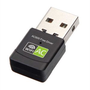 600m drive free dual band USB wireless network card 2.4G/5.8G desktop/laptop wifi adapter