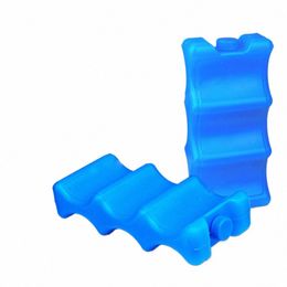 600 ml blauwe gel vriezer ijsblokken herbruikbaar koeler pack tas water injecti picknick lunchbox verse voedselopslag 82FL#