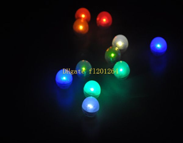 600 pcs/lot Livraison Gratuite Fée LED Perles De Mariage Décoration 2 CM Mini Coloré Petit Led Baies Étanche Flottant LED Lumières