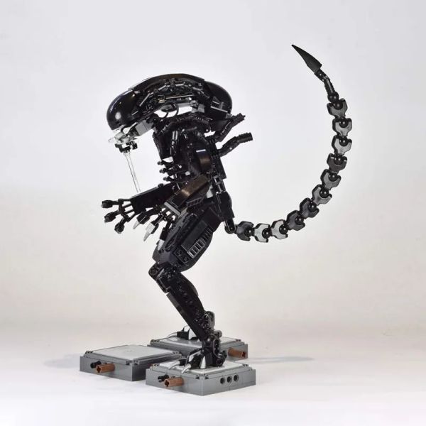 600pcs Prometheus Aliens vs Predator Space Aliens Figure Modèle Modèle Blocons de construction Bricks Toys Kid Gift