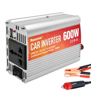 600W Auto -stroominverter 12V 220V 50Hz Auto Charger Converter Adapter Modified Sine Wave Inverter 200W 400W Power Bank