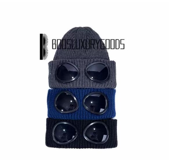 

cp beanie Hat Bonnet Cp Designer Scarf Beanie Hat Two Lens Cp Windbreak Hood Beanies Outdoor Cotton Knitted Men, Free