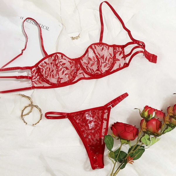 set lace sensual lingerie women bras panties set perspective lingerie womens underwear erotic lingerie set underwear l2304