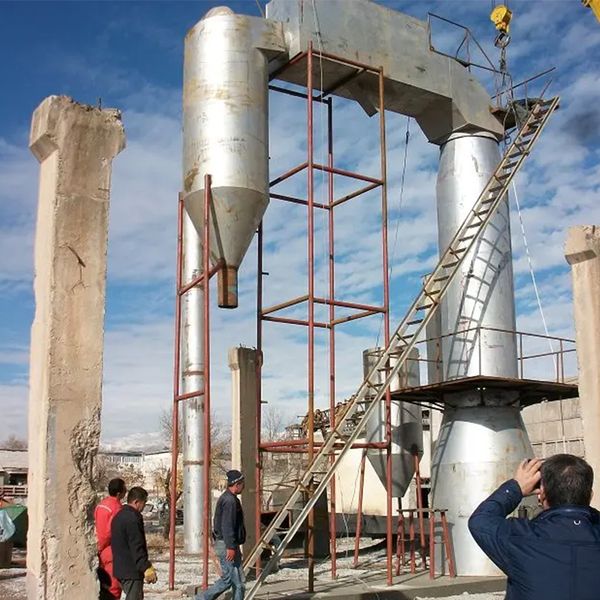 glass bead production equipment, coal gasification furnace, two-stage coal gasification equipment