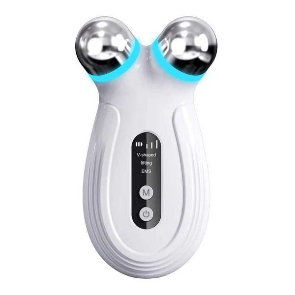 electric face scrubbers red and blue light beauty equipment facial lifting and tightening beauty equipment ems micro current massagey2408159