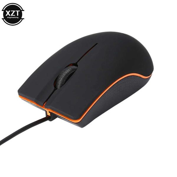 usb mini wired mouse 3d optical gaming frosting mice ergonomic for pc lapnotebook computers mouse for home y240820