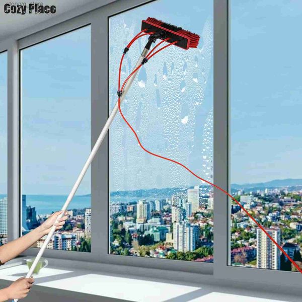 cleaning brushes window cleaning pole kit long handle cleaning brush water fed brush extendable duster tool solar panel cleaning brushl24030