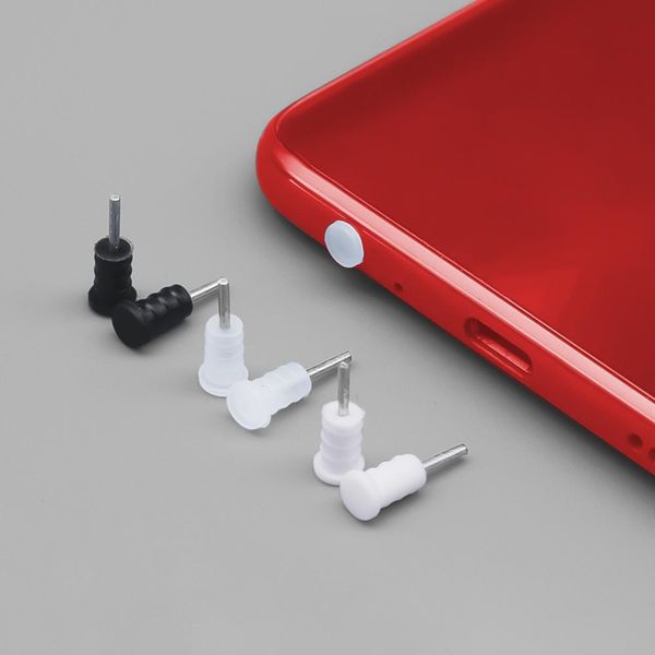 5pcs earphone dust plug 3 5mm aux jack interface anti mobile phone card retrieve card pin for apple pc laptop