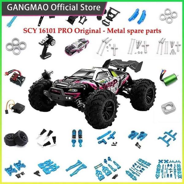 electric/rc car scy 16101 16102 1603 16201 16101 pro rc car 1 16 blue upgraded metal spare parts model 4wd/original spare parts 6312 6313 63