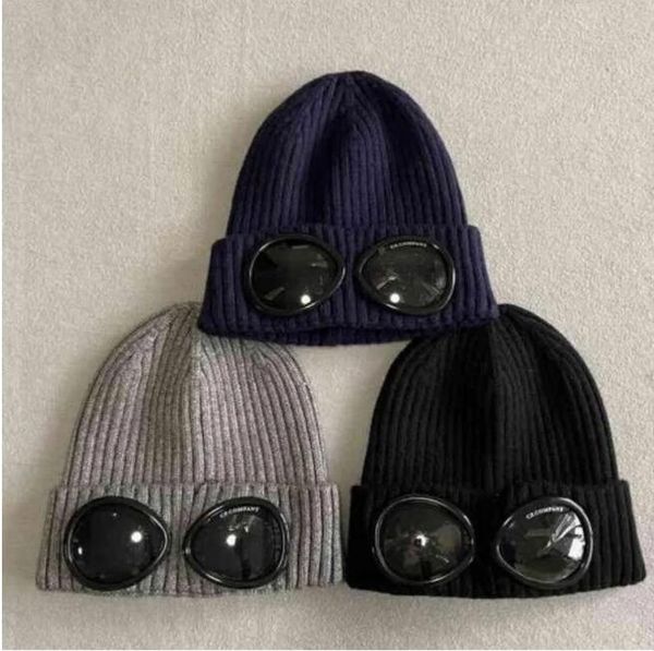 

cp beanie Hat Bonnet Cp Designer Scarf Beanie Cp New Zipper Winter Hat Ribbed Knit L, 002