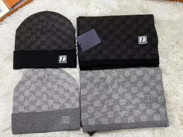 

beanie scarf Hat and Femmes Scadroet Set New Fashion High Quality Men and Women Hat Scarfs Sets Warm Hats Scarves Accessories Kn