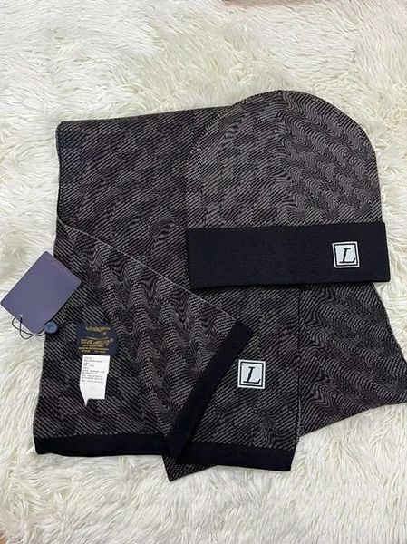 

beanie scarf 2023 Hat Scarf Fashion High Qualitys Design Letter Embroidery M