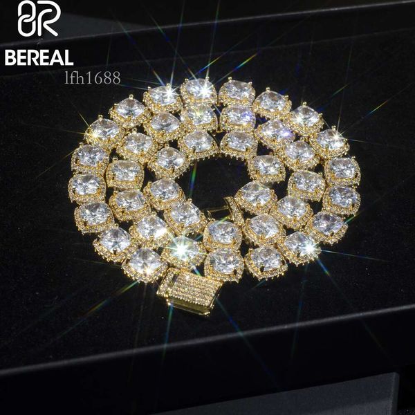 

Miami Cuban Link Chain Jewelry Hip Hop Bracelet Sterling Sier Vvs Moissanite Tennis Chain Custom Real Diamond 5Mm Necklace