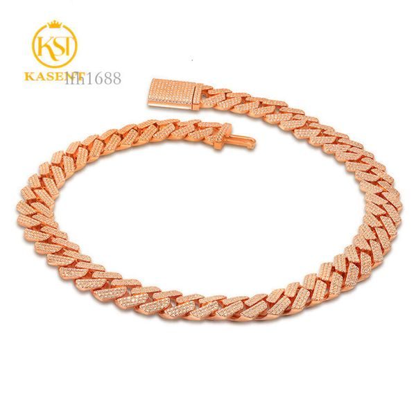 

Custom Sier Moissanite Cuban Link Chain Vvs Moissanite Cuban Link Chain 12Mm Moissanite Cuban Link Chain S Sterling Sier