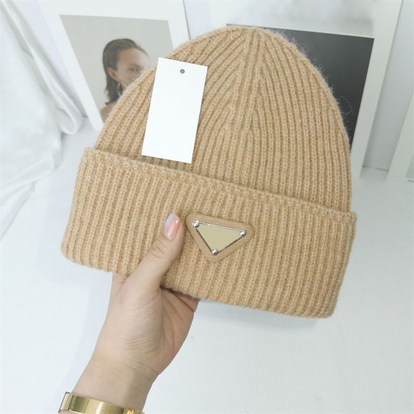 

Beanie Designer Bucket Hat Prad Beanies Winter Bean Mens Women Fall Woolen Cap Letter Jacquard Unisex Warm Fashion D, Purple
