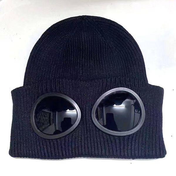 

cp hat Cp Hat Designer Two Lens Glasse Goggles Beanies Men Knitted Hats CP Goggle Beanie Skull Caps Outdoor Women Uniesex