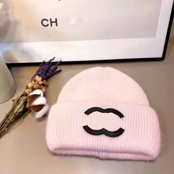 

Bonnet Designer Beanie Temperament Versatile Knitted Hat Warm Design, N0 1