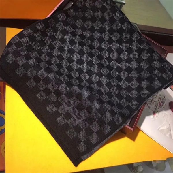 

designer scarf Designer Silk Scarf and Mens Classic Womens Designer Winter Black Grey Let scarf