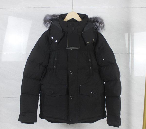 

mooses knuckles designer 02 06 07 style mooses knuckles jacket winter down outdoor leisure coats windproof new mens casual 5 iwjh, Black