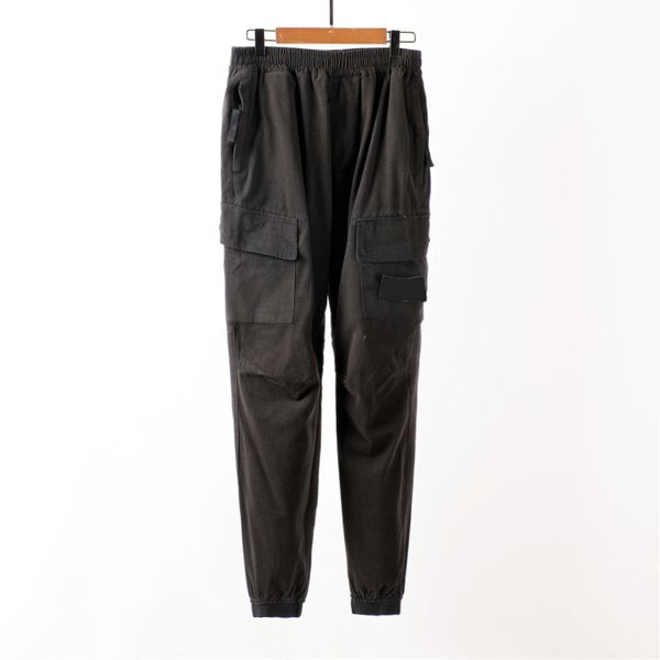 

mens cargo pants toney brand designer stone three colors high-end is land streetwear overalls trousers youth fashion men spring autumn pant, Black
