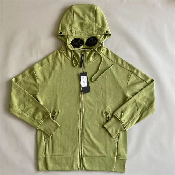 

men's hoodies sweatshirts cp hooded jackets windproof storm cardigan overcoat fashion company hoodie zip fleece lined coat men 13ilhv k, Black