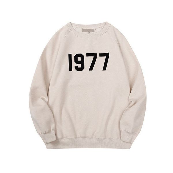 

designer hooded 2023 1977 printed letter pullover sweatshirts fashion classic couples2fu6 361mk3, Black