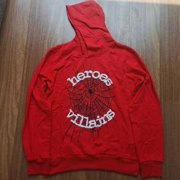 

hoodies designer spider mens pullover sp5der young thug 555555 angel womens embroidered web sweatshirt joggers size s/m//xl/2xlj3at 15rqik, Black
