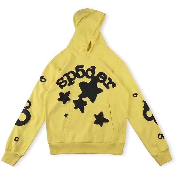 

hoodies designer spider mens pullover sp5der young thug 555555 angel womens embroidered web sweatshirt joggers size s/m//xl/2xlj3at 33v035, Black