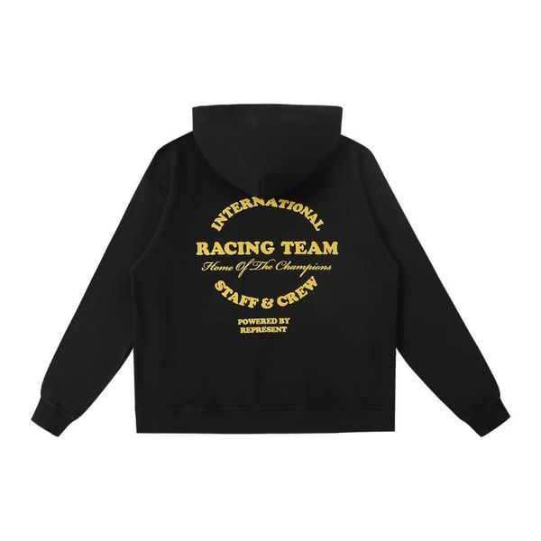 

representdesigner hoodie 2023 reprreesent sweatshirts designer letter men's tide brand wild high street casual loose couple hellstar sc, Black