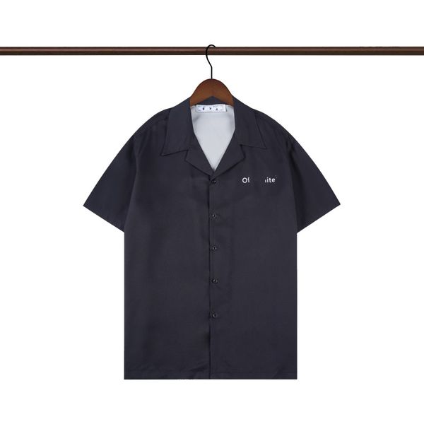 

2023 men's casual shirts spotted pattern wacko maria hawaiian shirt men women t-shirt beach tees oversized cx i6uq i6uq, White;black