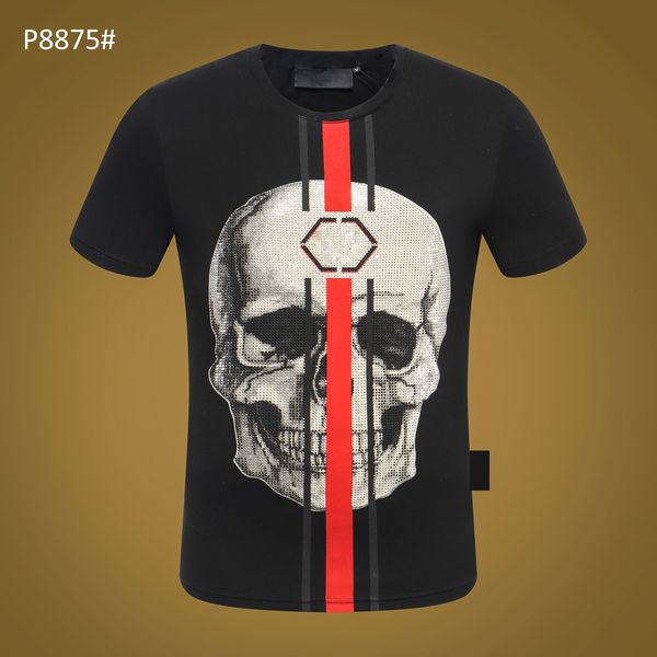 

stu men's t-shirts designer bags luxury men's tees wear summer round neck sweat absorbing short sleeves outdoor breathable cotton, White;black